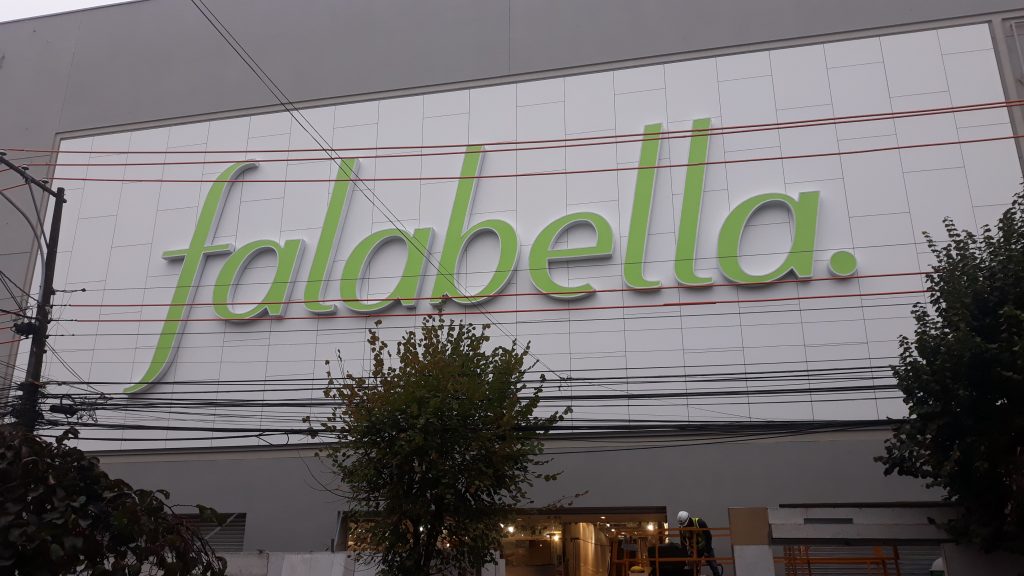 Letras Volumetricas Falabella